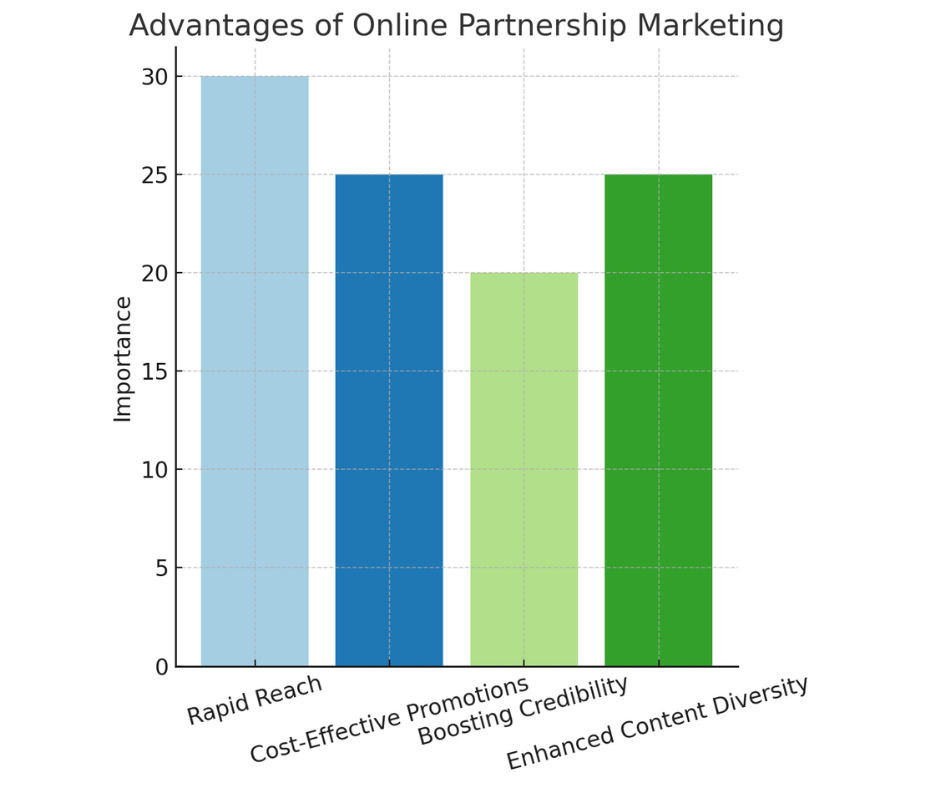 Advantages of online partnership marketing